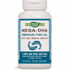 Nature's Way MEGA - DHA (рибено масло) х60 софтгел капсули