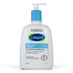 Cetaphil Нежна почистваща емулсия за суха, нормална или чувствителна кожа 500 ml