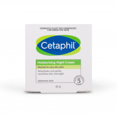 Cetaphil Хидратиращ нощен крем за нормална до много суха кожа 48 ml
