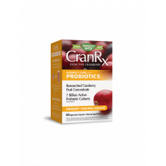 CranRx® Women`s Care with probiotics с червена боровинка + 7 млрд. акт. пробиотици х 60 капсули Nature’s Way