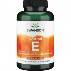 Swanson Натурален витамин Е 671,1 mg х100 софт гел капсули SW144