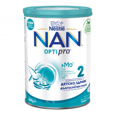 Nestle Nan 2 Optipro Адаптирано мляко 400 g