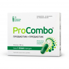 Прокомбо Синбиотик за баланса на чревната флора х10 капсули - Capsugel