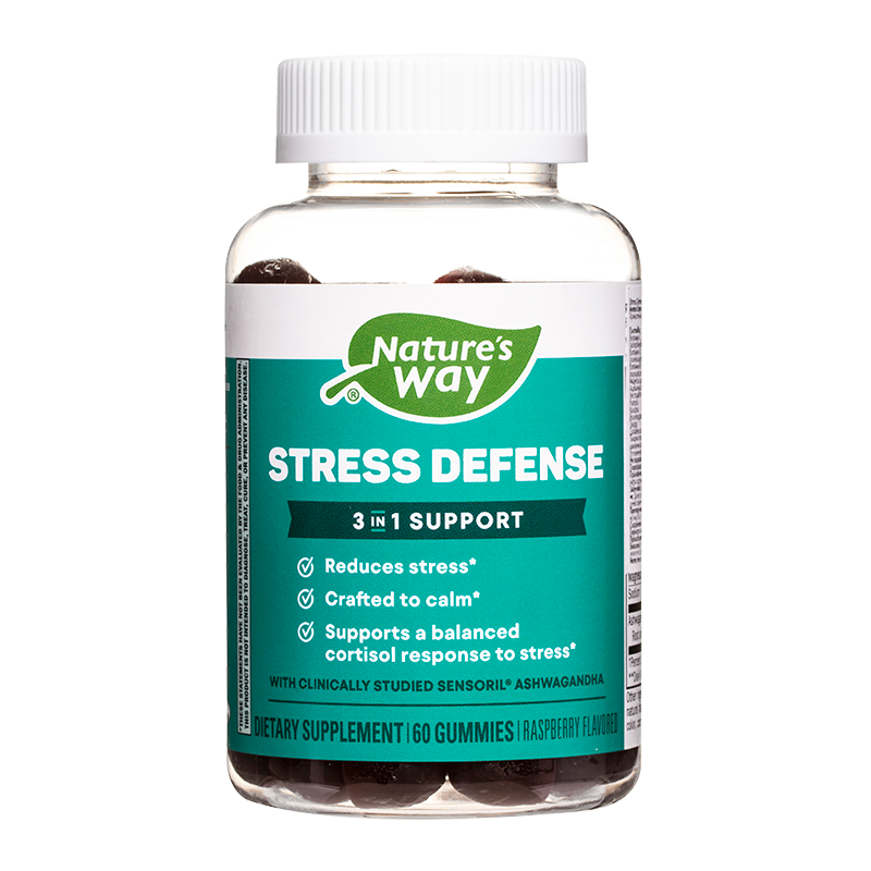 Nature's Way Stress Defense (Антистрес формула Гъми) х60 желирани таблетки
