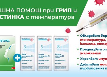 Спешна помощ при грип и настинка с температура
