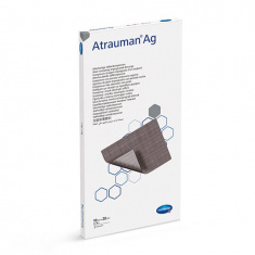 Атрауман Мазева превръзка със сребро 10 см/20 см х3 броя - Hartmann