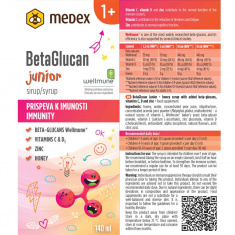 БЕТА ГЛЮКАН за ДЕЦА Сироп – Medex (140 мл)