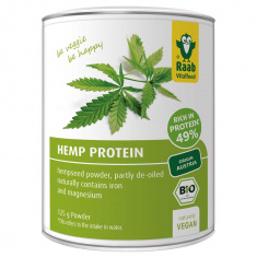 Био КОНОПЕН ПРОТЕИН / HEMP PROTEIN – Raab Vitalfood - 125 грама