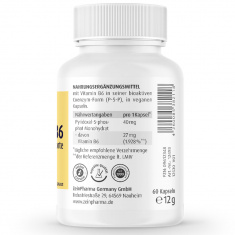 Витамин Б6 / Vitamin B6 Forte – ZeinPharma (60 капс)