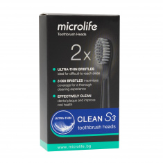 Microlife S3 Глави за звукова ел. четка Microlife S3 soft х2 броя