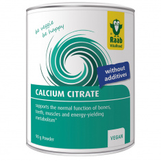 КАЛЦИЙ Цитрат / CALCIUM Citrate – Raab Vitalfood (90 гр)