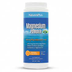МАГНЕЗИЙ Прах / MAGNESIUM Powder - NaturesPlus (504 гр)