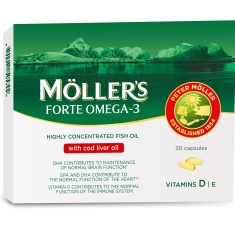 Moller's Омега-3 Форте х30 капсули