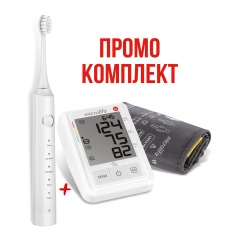 Мicrolife Промо комплект BP B3 AFIB автоматичен апарат за кръвно + Clean S5 White Звукова електрическа четка за зъби