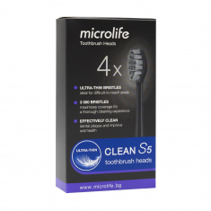 Microlife S5 Глави за звукова ел. четка soft х4 броя