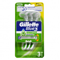Gillette Blue3 sensitive самобръсначка x3 броя в опаковка