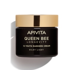 Apivita Queen Bee Longevity Копринен лек крем 50 ml
