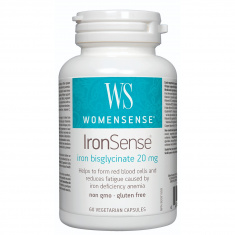 Natural Factors WomenSense® Iron Sense® 668 mg х60 V капсули