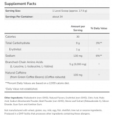 Now Sports - Bcaa Blast Powder Tropical Punch - 600 G