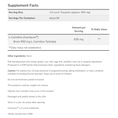 Now - L-Carnitine Powder - 85 G