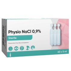 Livsane Физиологичен разтвор 5 ml х60 стерилни монодози