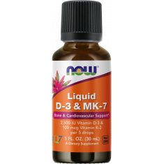 Liquid Vitamin D-3 + Mk-7