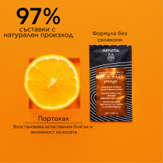 Apivita Ревитализираща маска за коса 20 ml