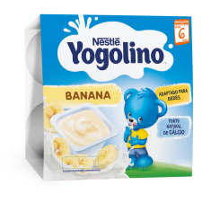 Nestle Yogolino Млечен десерт с банан 100 g x4 броя