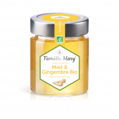 Famille Mary Био акациев мед с джинджифил 170 g