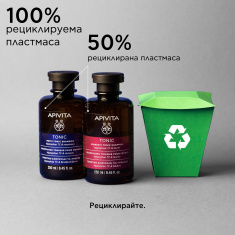 Apivita Тоник-шампоан за мъже против косопад 250 ml