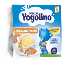 Nestle Yogolino Млечен десерт с бисквита 100 g x4 броя