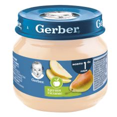 Nestle Gerber Пюре от круши 80 g
