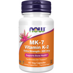 MK-7 Vitamin K-2 300 mcg | Extra Strength MenaQ7®