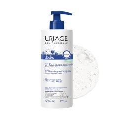 Uriage Bebe 1er Huile Lavante Почистващо душ-олио за суха кожа 500 ml