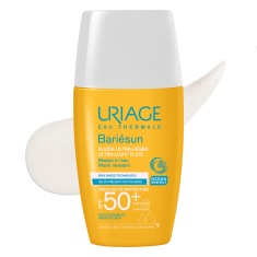 Uriage Bariesun SPF50+ Слънцезащитен лек флуид 30 ml - джобен формат