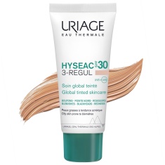 Uriage Hyseac 3-Regul Тониран крем за глобална грижа за мазна кожа SPF30 40 ml