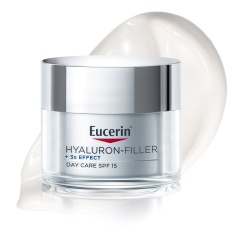 Eucerin Hyaluron-Filler Дневен крем против бръчки за суха кожа SPF15 50 ml
