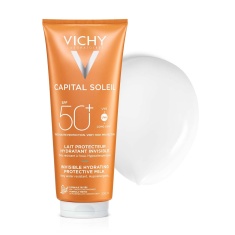 Vichy Capital Soleil SPF50+ Слънцезащитно хидратиращо мляко за лице и тяло 300 ml
