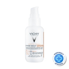 Vichy Capital Soleil UV-Age Daily SPF50+ Тониран флуид против поява на признаци на фотостареене 40 ml
