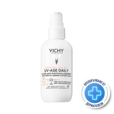 Vichy Capital Soleil UV-Age Daily SPF50+ Флуид против поява на признаци на фотостареене 80 ml