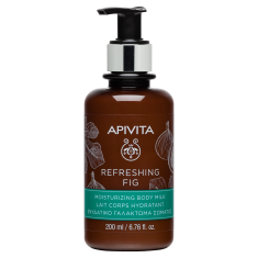 Apivita Refreshing fig Хидратиращо мляко за тяло със смокиня 200 ml