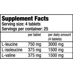BCAA 6000 / 100 Tabs.