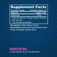 Co-Q10 30mg. / 120 caps.