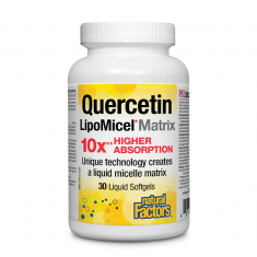 Natural Factors Кверцетин LipoMicel Matrix 250 mg x30 софтгел капсули