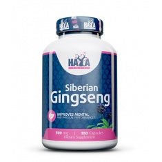 Siberian Ginseng 500mg / 100 Caps