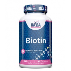 Biotin 500mcg. / 60 Caps.
