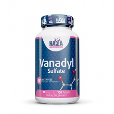 Vanadyl Sulfate 10mg / 100 Tabs.
