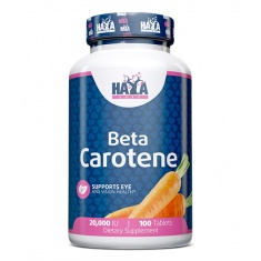 Natural Beta Carotene 20,000 IU / 100 Tabs.