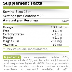 Pure Nutrition - Magnesium Liquid - 25 Ml - 20 Ампули