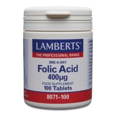Lamberts Фолиева киселина 400 mg х100 таблетки